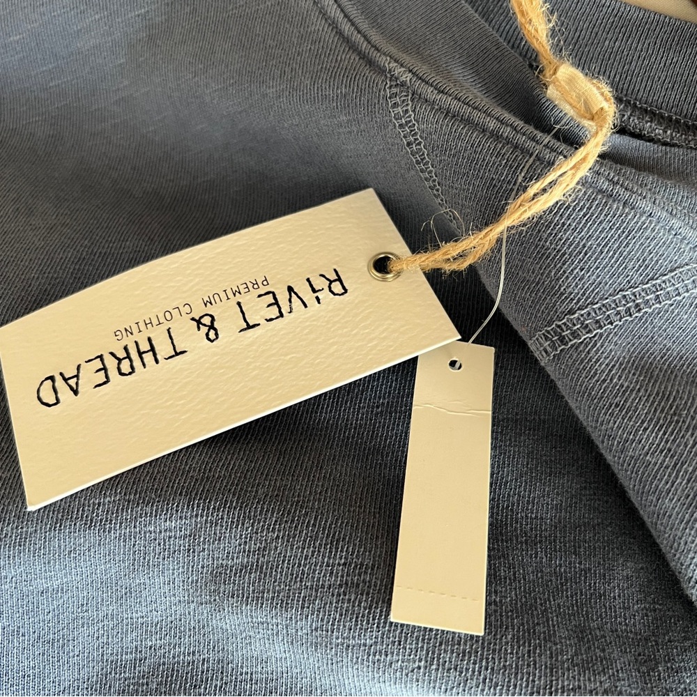 Madewell Rivet & Thread Logo Rib-Insert Sweatshirt - Picture 7 of 10
